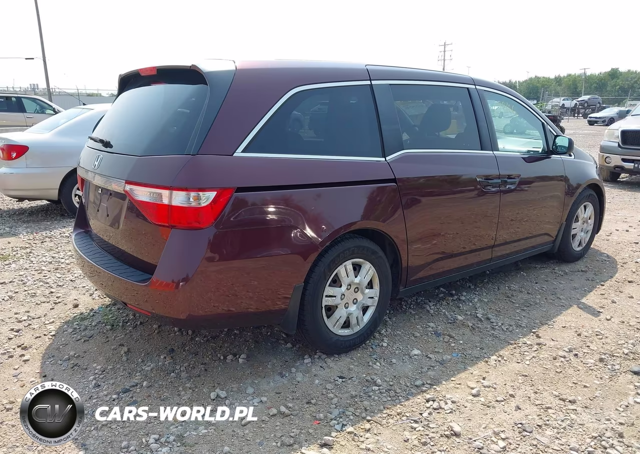 2011 Honda Odyssey Lx VIN:5FNRL5H21BB036687 - 4