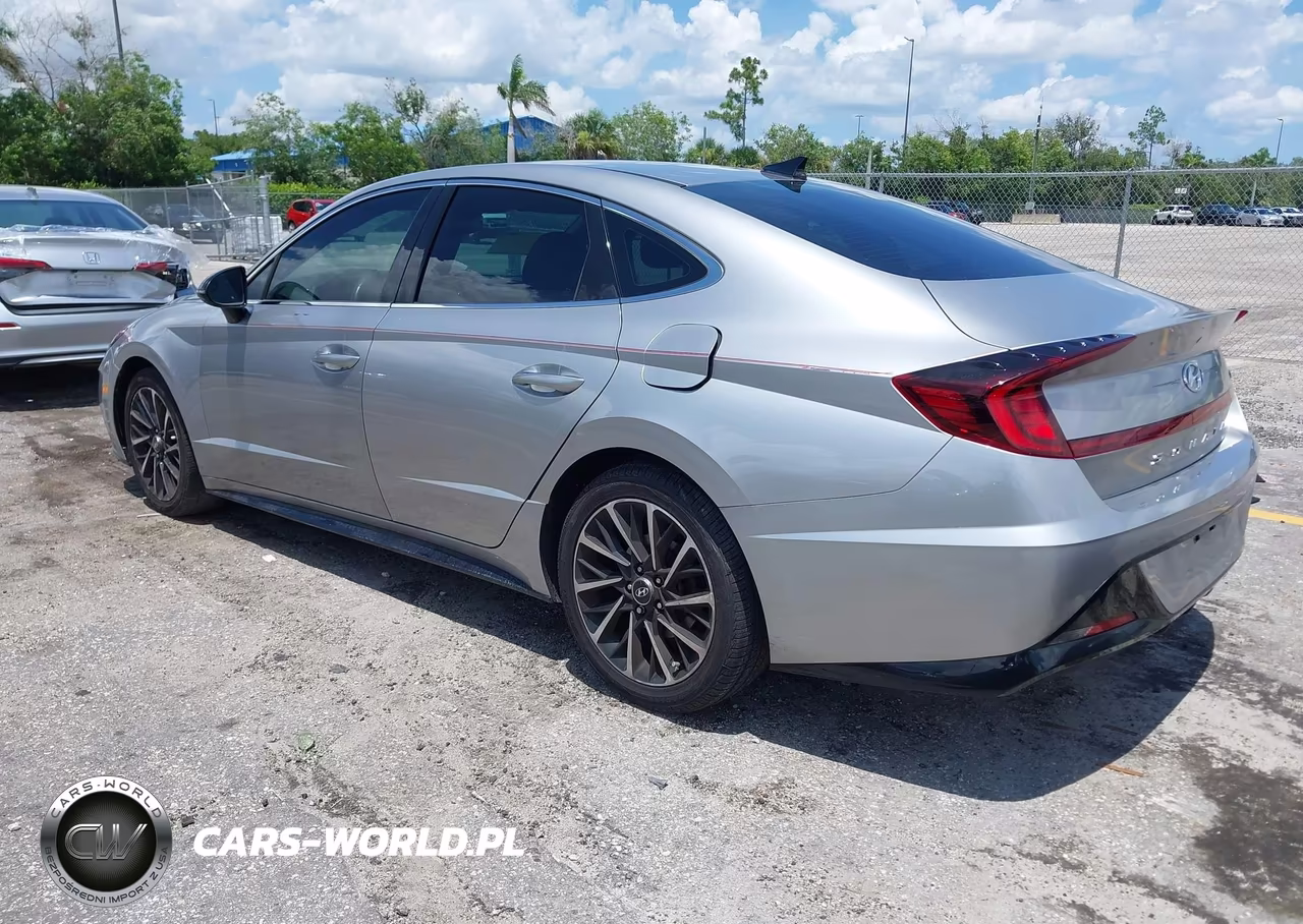 2020 Hyundai Sonata Sel Plus VIN:5NPEJ4J25LH017166 - 3