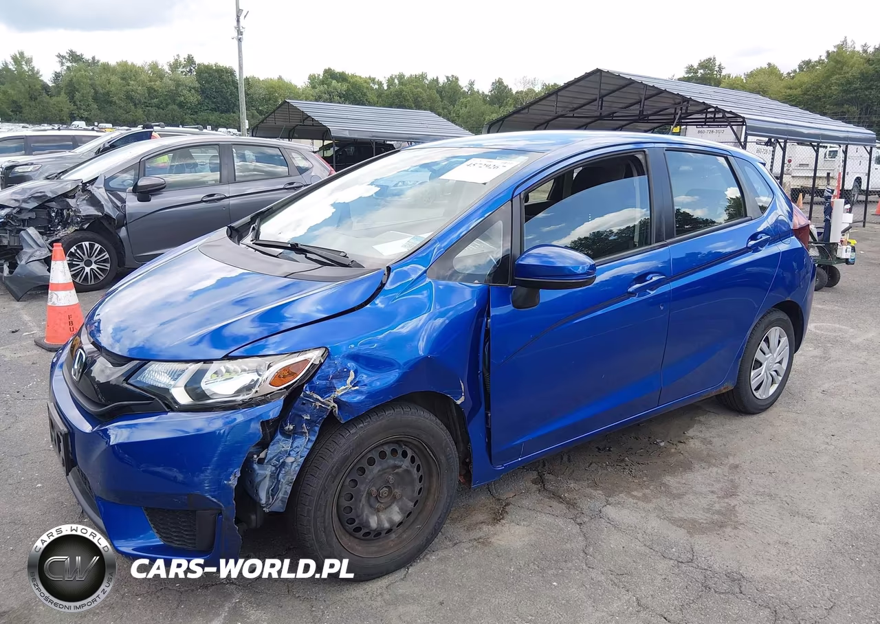 2016 Honda Fit Lx VIN:JHMGK5H51GX025138 - 2
