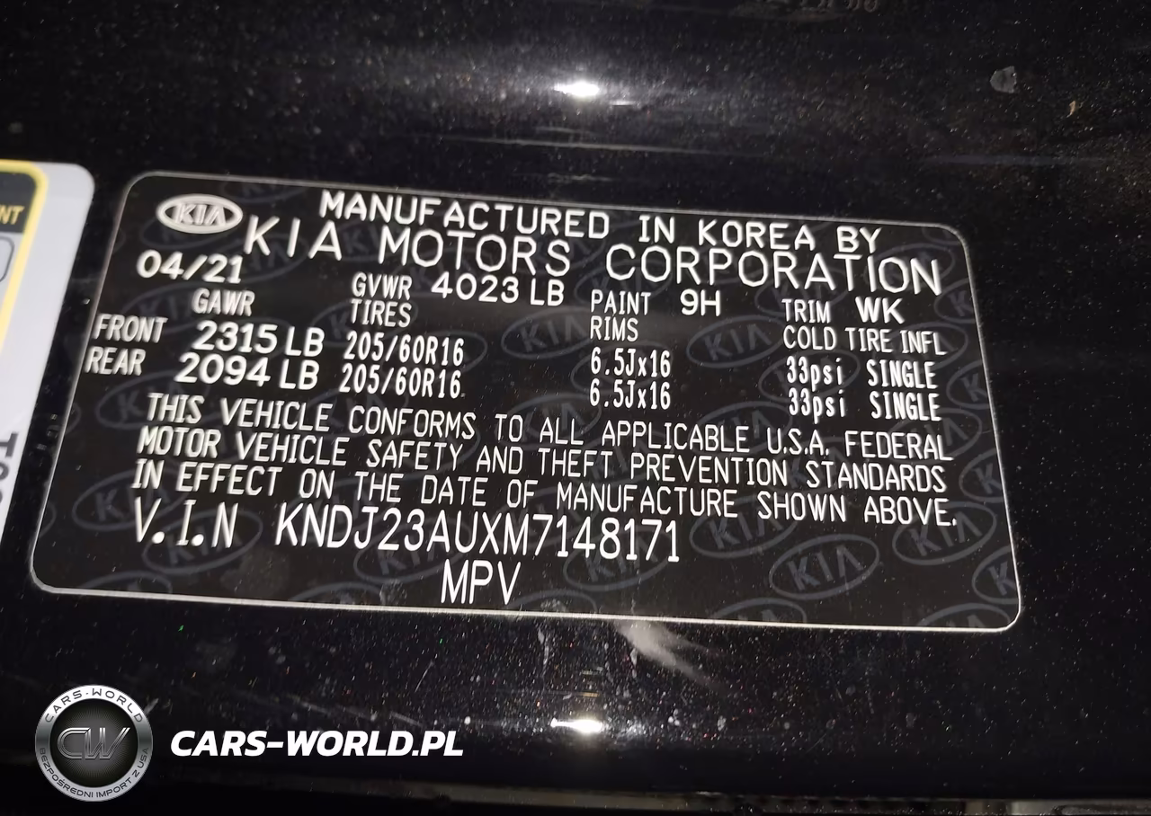 2021 Kia Soul Lx VIN:KNDJ23AUXM7148171 - 9