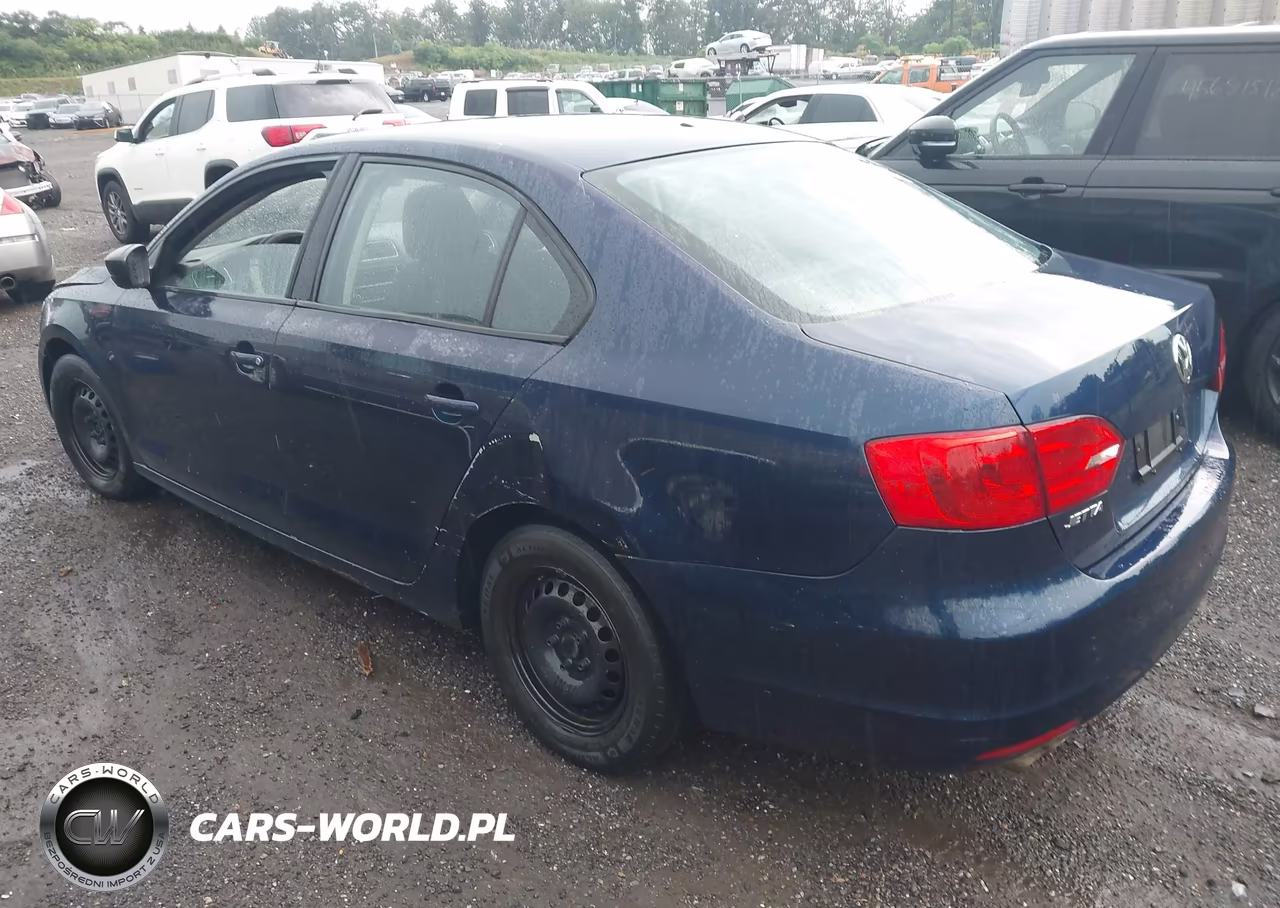 2013 Volkswagen Jetta 2.0L S VIN:3VW2K7AJXDM206770 - 3