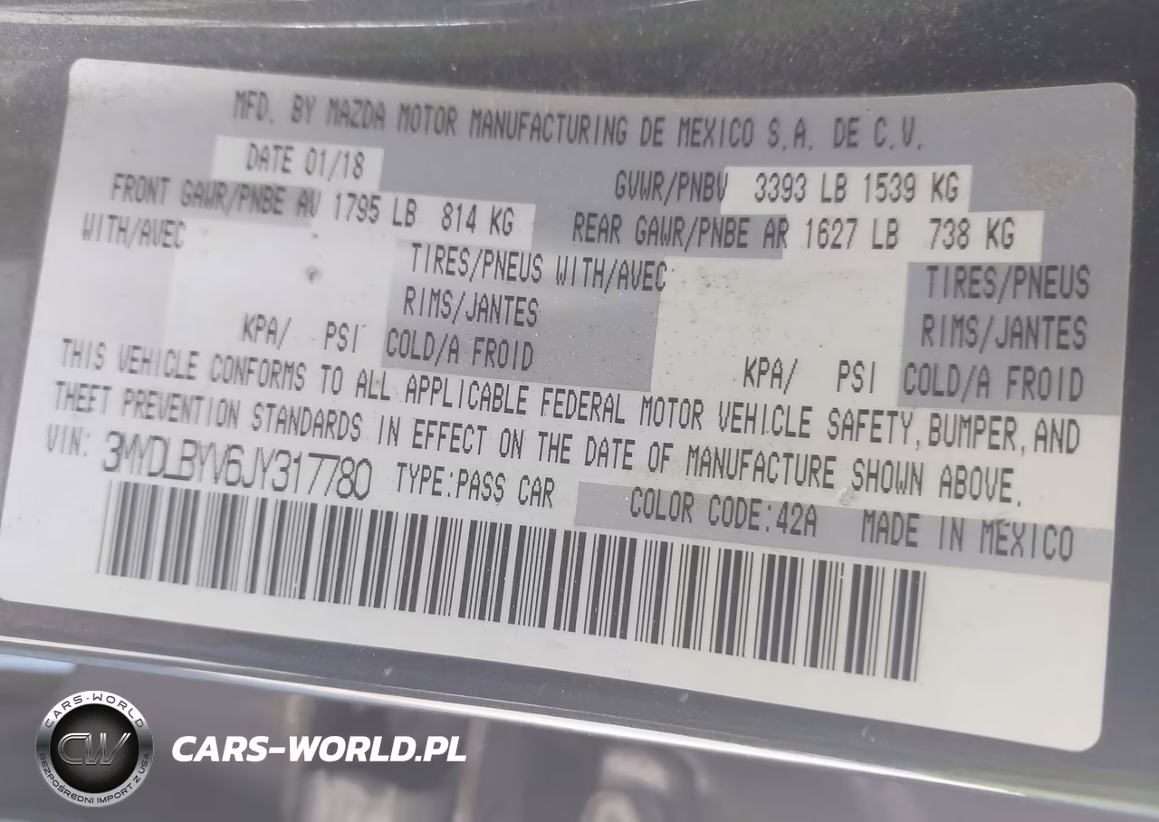 2018 Toyota Yaris Ia VIN:3MYDLBYV6JY317780 - 9