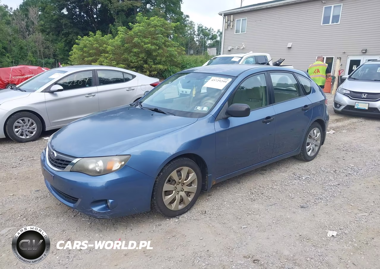 2008 Subaru Impreza Wagon (Natl) I VIN:JF1GH61668H810166 - 2