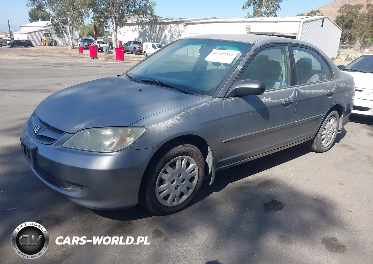 2005 Honda Civic Lx VIN:2HGES16575H594616 - 2