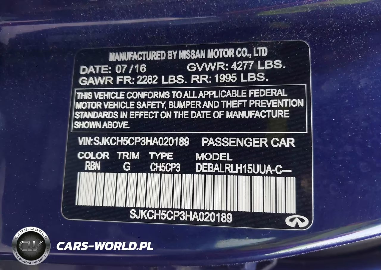 2017 Infiniti Qx30 Premium VIN:SJKCH5CP3HA020189 - 9