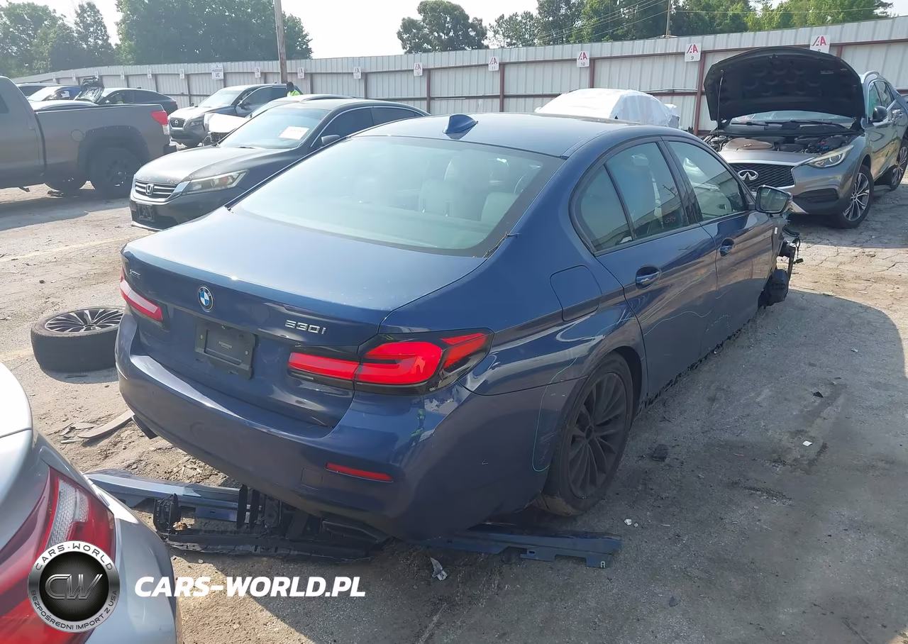 2021 BMW 530I xDrive VIN:WBA13BJ01MCF50818 - 4