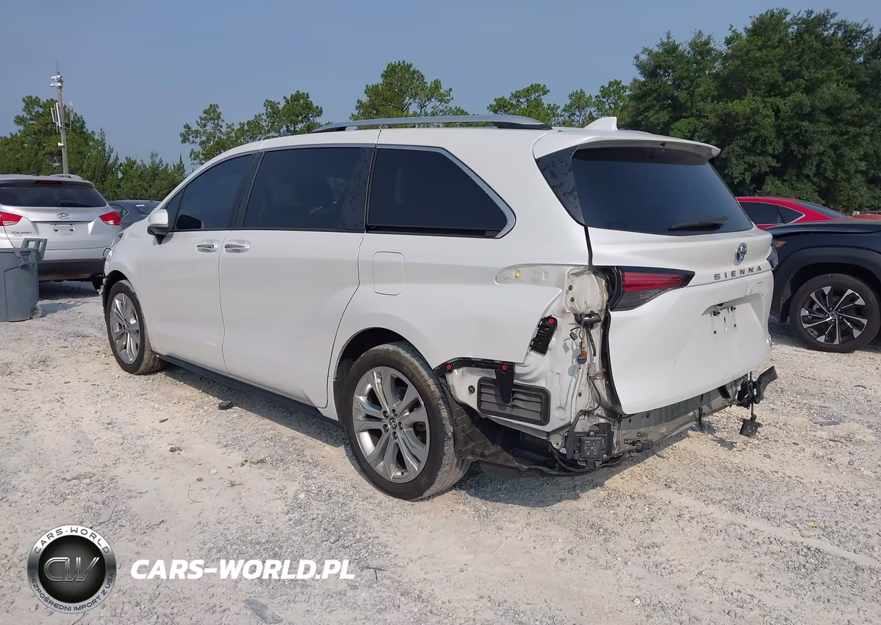 2022 Toyota Sienna Platinum VIN:5TDERKEC4NS085598 - 3