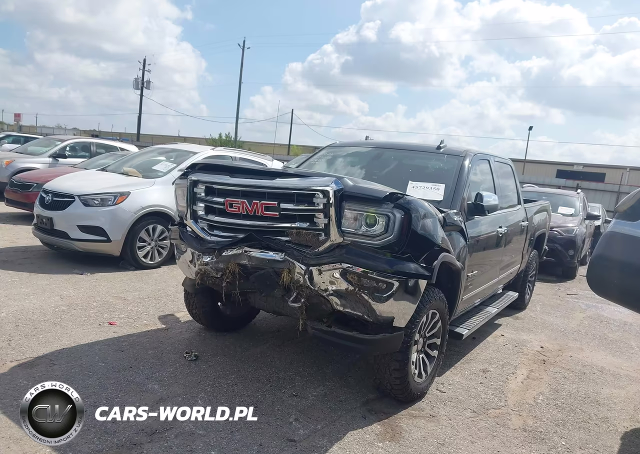 2018 GMC Sierra K1500 Slt VIN:3GTU2NEC8JG551821 - 2