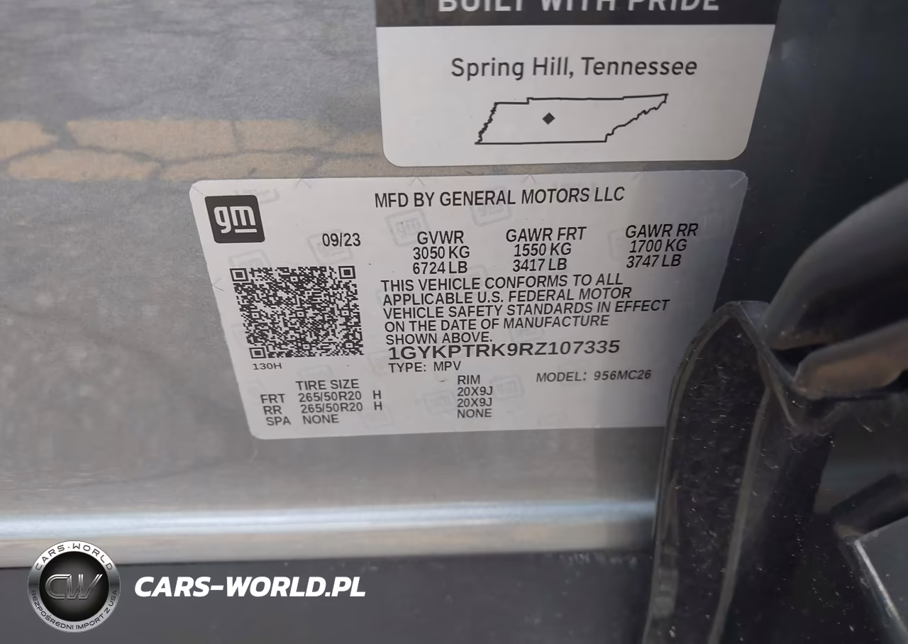 2024 Cadillac Lyriq Sport W-1Sf VIN:1GYKPTRK9RZ107335 - 9
