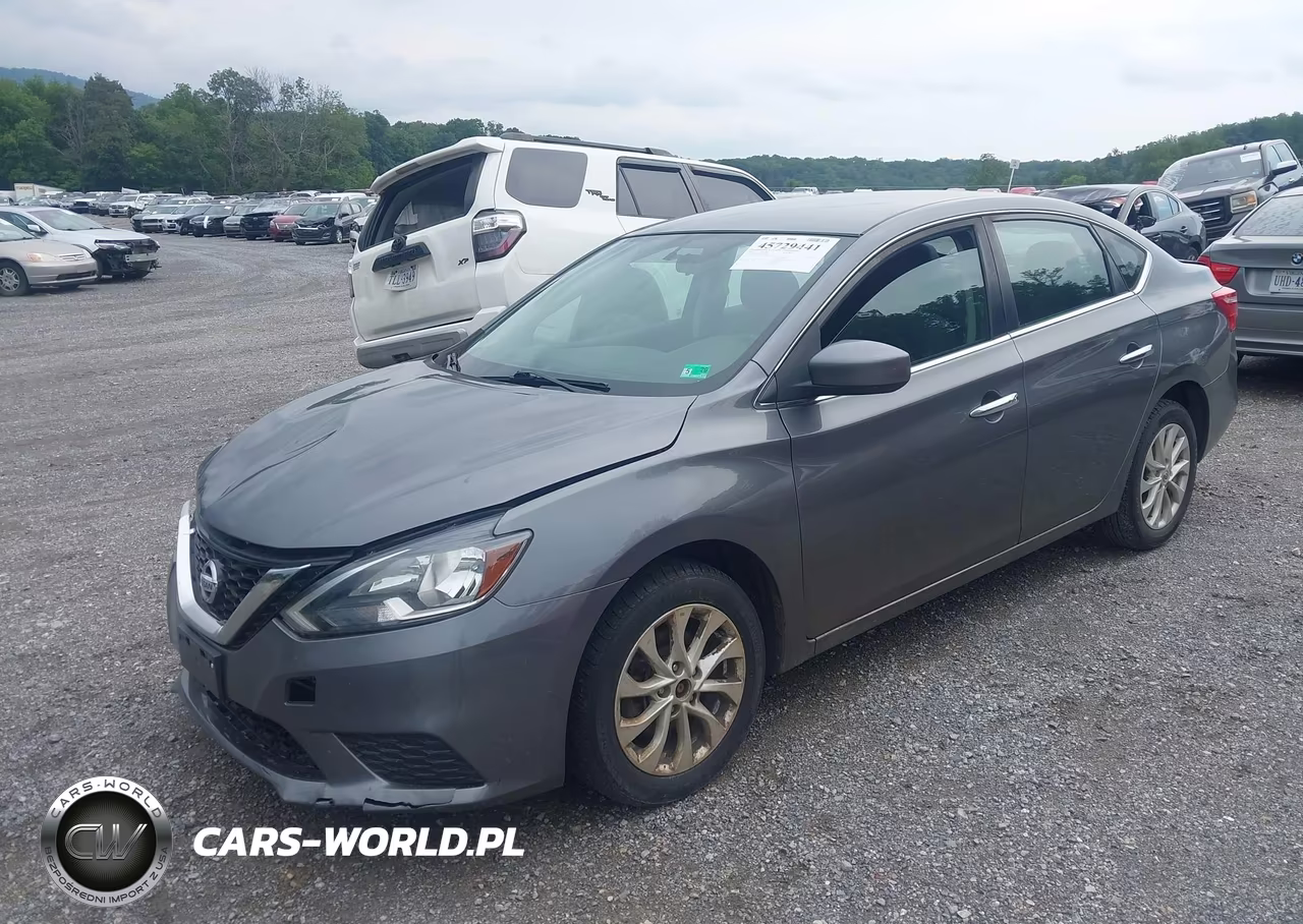 2019 Nissan Sentra Sv VIN:3N1AB7AP2KY399038 - 2