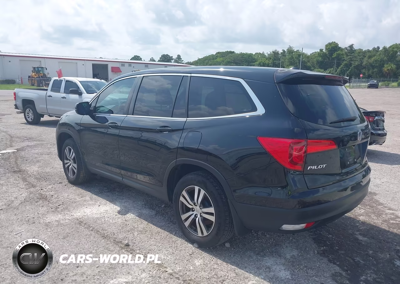 2017 Honda Pilot Ex-L VIN:5FNYF5H53HB007603 - 3
