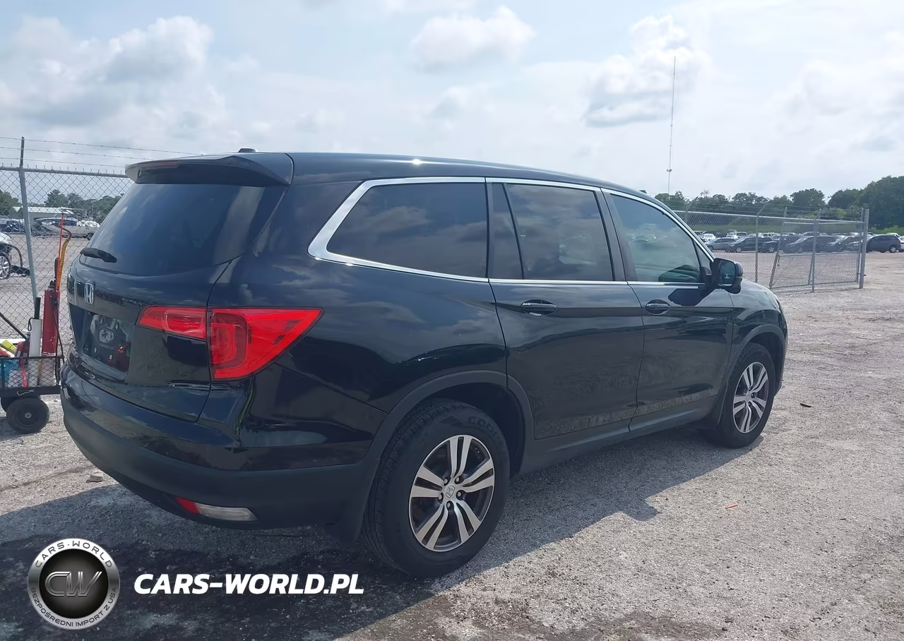 2017 Honda Pilot Ex-L VIN:5FNYF5H53HB007603 - 4