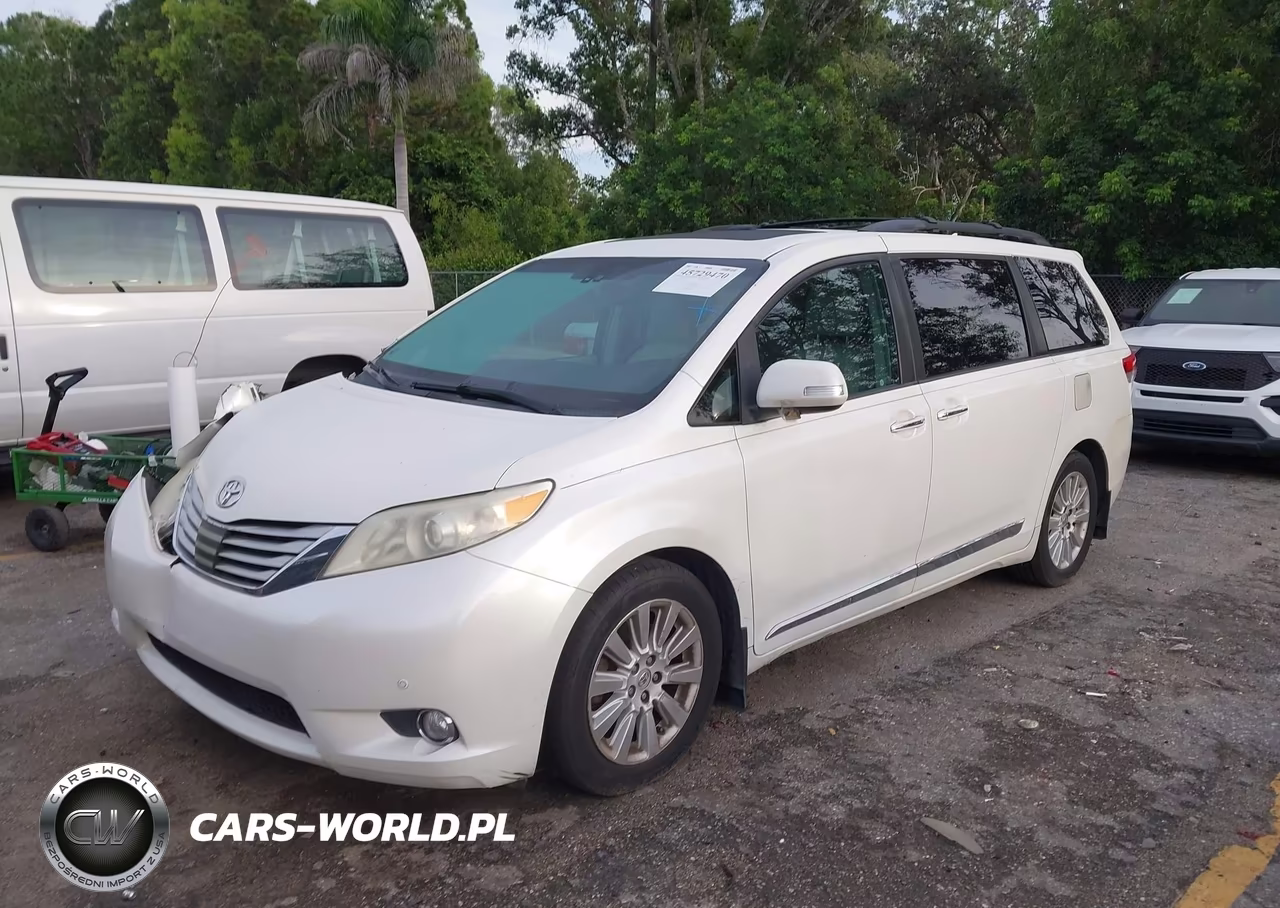 2014 Toyota Sienna Limited V6 7 Passenger VIN:5TDYK3DC6ES456995 - 2