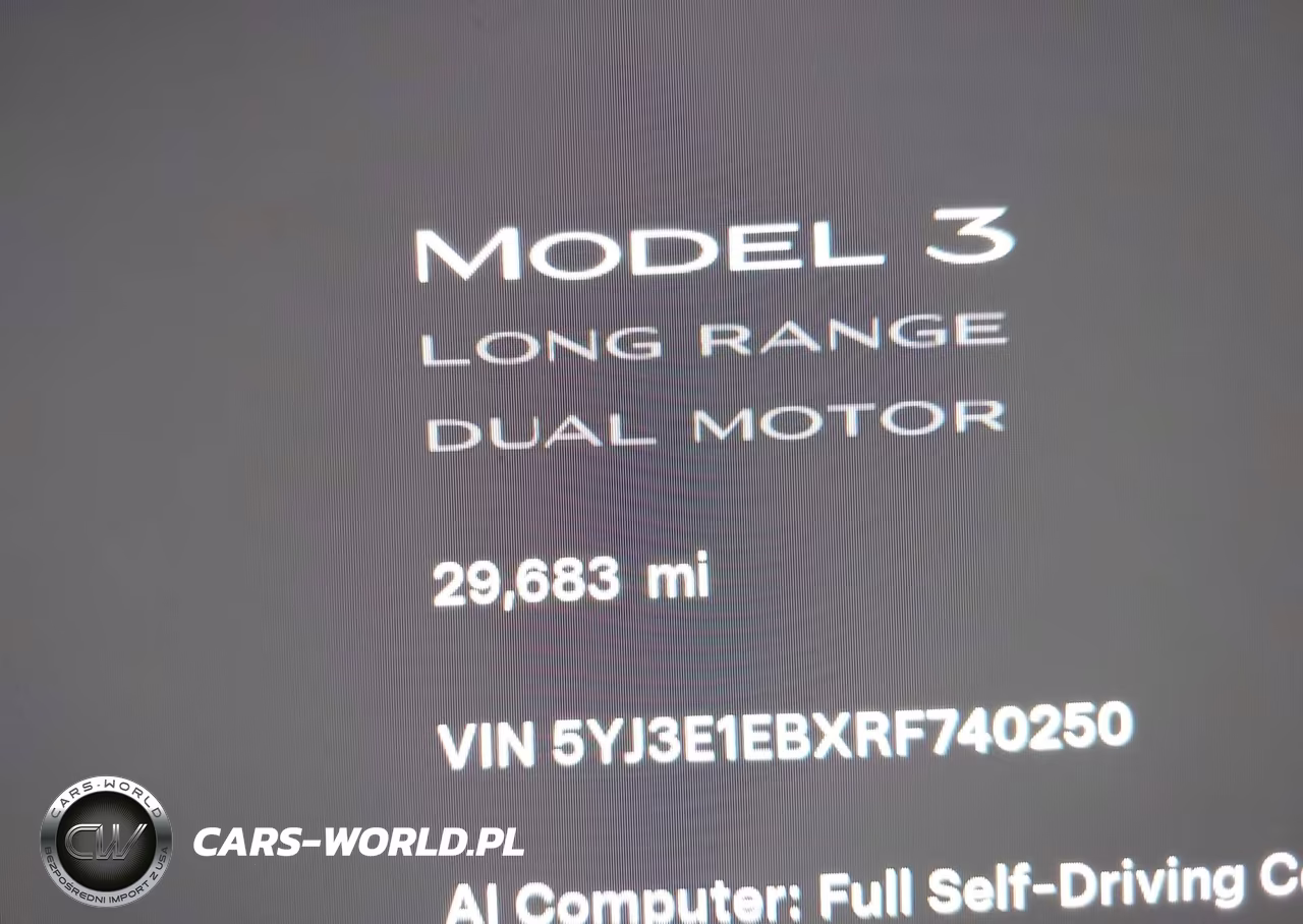 2024 Tesla Model 3 Long Range Dual Motor All-Wheel Drive VIN:5YJ3E1EBXRF740250 - 14
