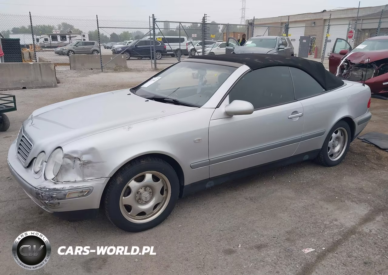 1999 Mercedes-Benz Clk 320 VIN:WDBLK65G4XT009422 - 2