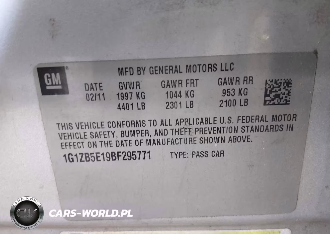 2011 Chevrolet Malibu Ls VIN:1G1ZB5E19BF295771 - 9