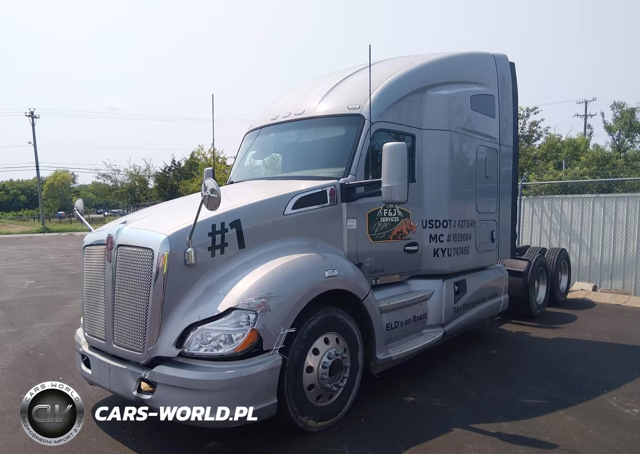2015 Kenworth Construction T680 VIN:1XKYD49X8FJ438402 - 2