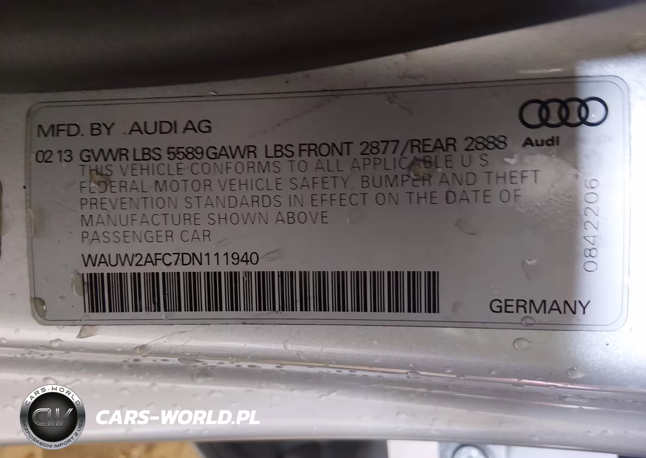 2013 Audi S7 4.0T Prestige VIN:WAUW2AFC7DN111940 - 9