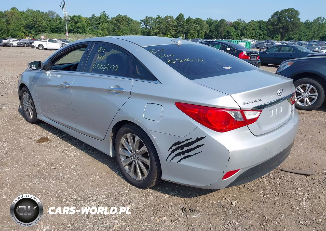 2014 Hyundai Sonata Limited VIN:5NPEC4AC2EH852633 - 3