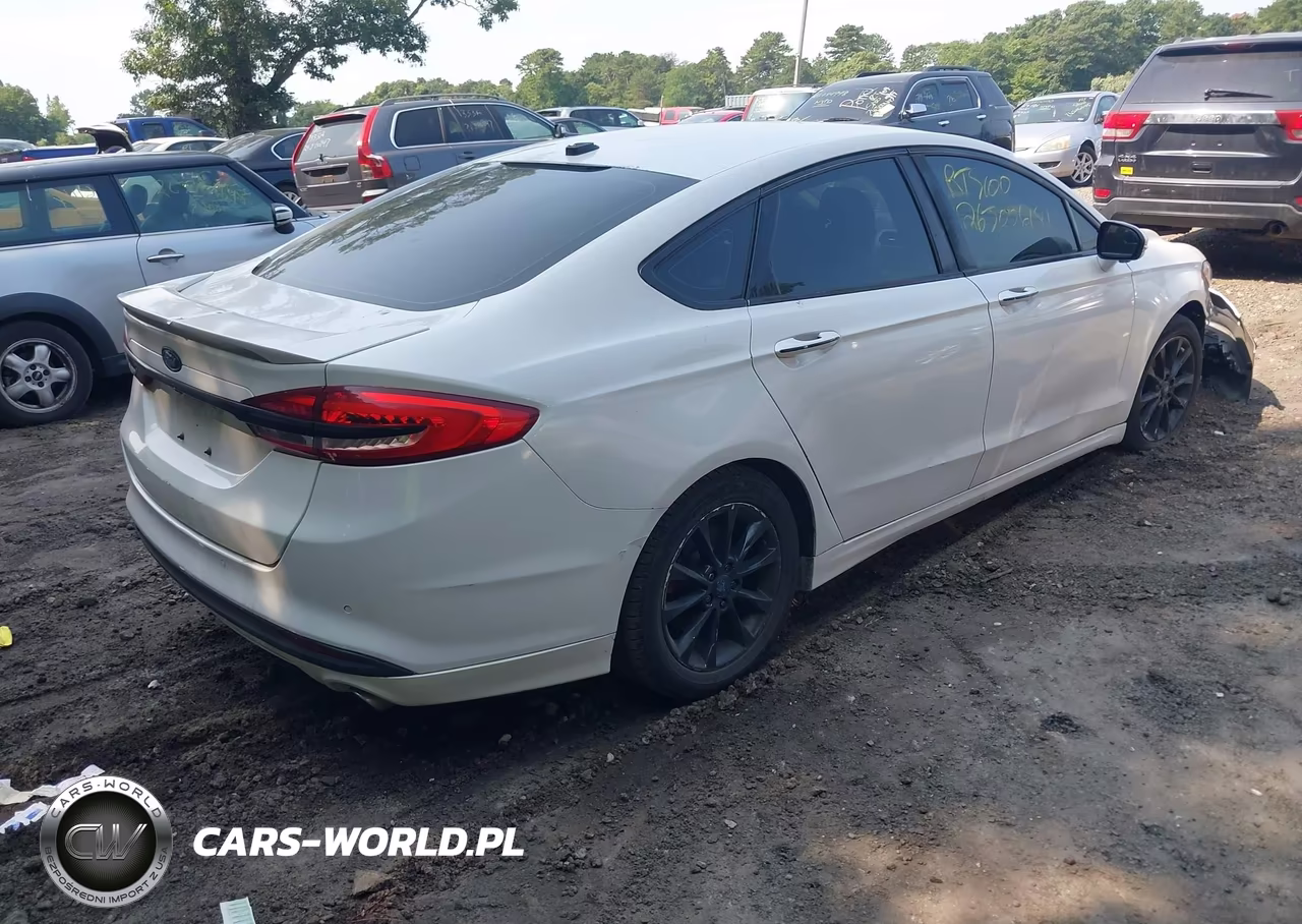 2017 Ford Fusion Se VIN:3FA6P0HD0HR270277 - 4