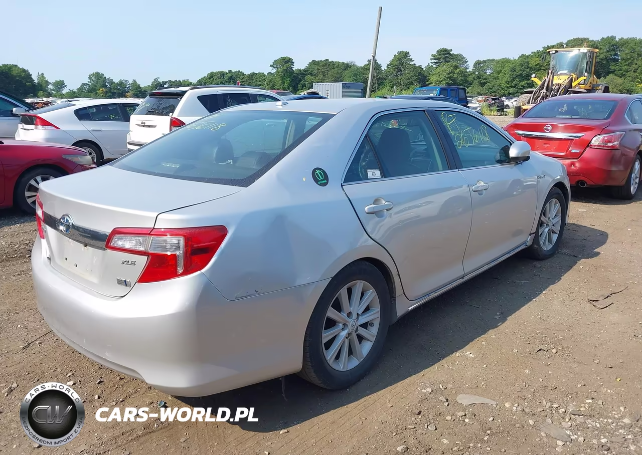 2012 Toyota Camry Hybrid Xle VIN:4T1BD1FK1CU027390 - 4