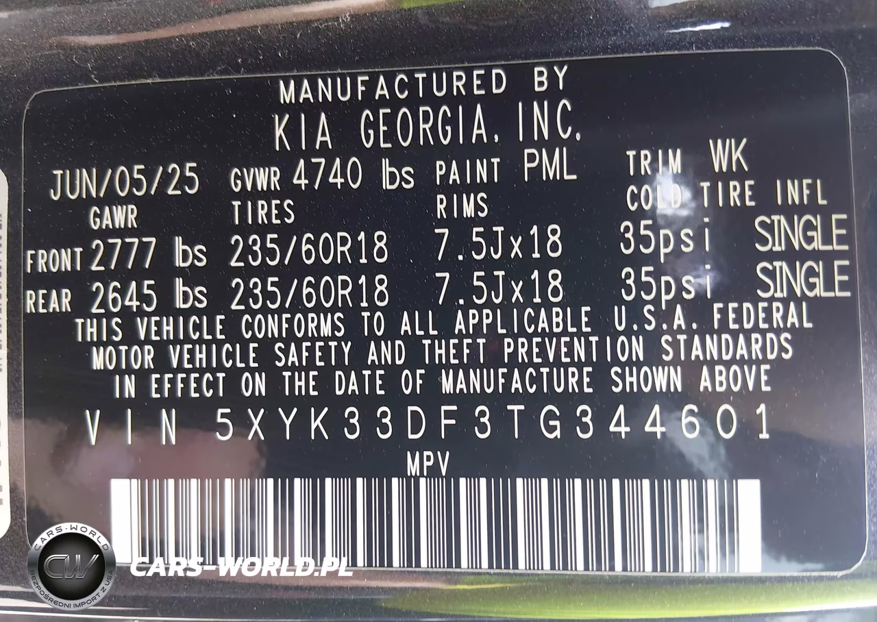 2026 Kia Sportage Ex VIN:5XYK33DF3TG344601 - 9