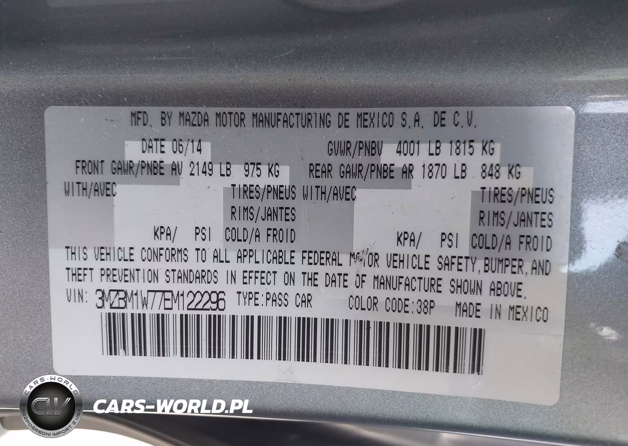2014 Mazda Mazda3 I Grand Touring VIN:3MZBM1W77EM122296 - 9