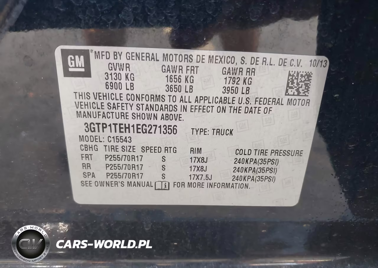 2014 GMC Sierra 1500 VIN:3GTP1TEH1EG271356 - 9