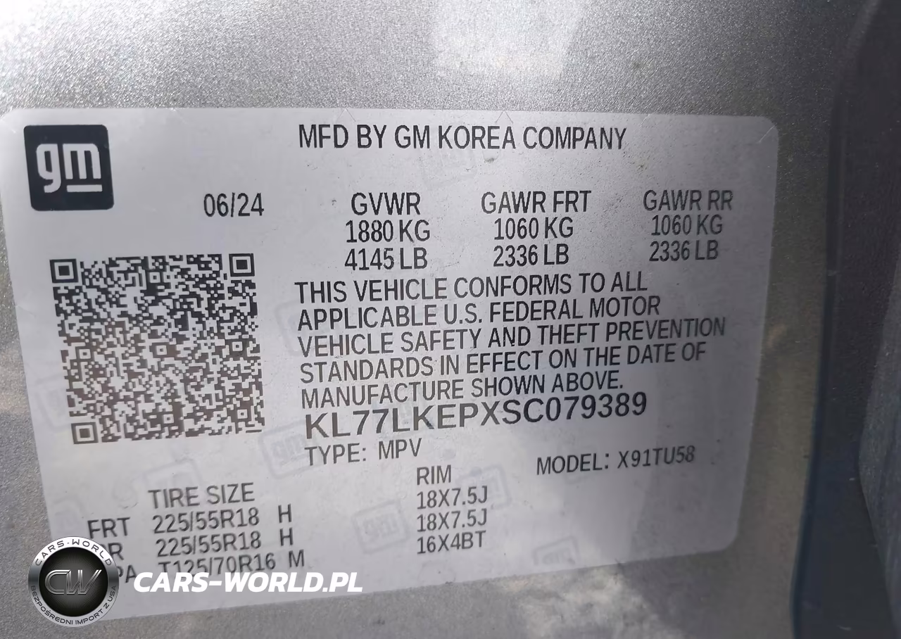 2025 Chevrolet Trax Fwd Activ VIN:KL77LKEPXSC079389 - 9