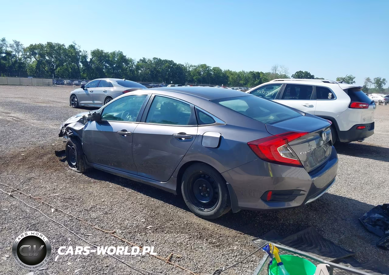 2020 Honda Civic Lx VIN:2HGFC2F63LH537939 - 3