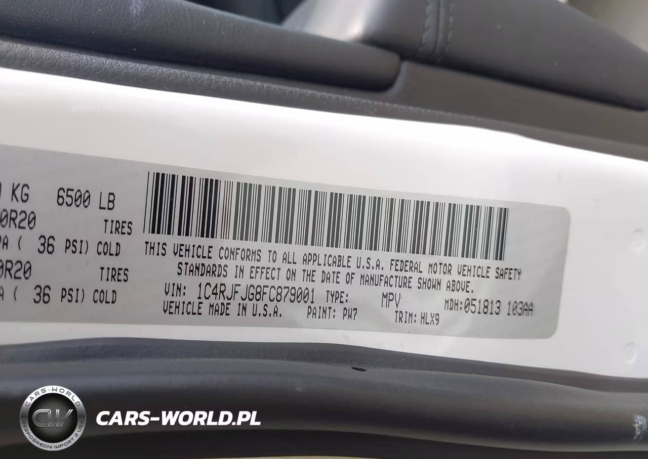 2015 Jeep Grand Cherokee Summit VIN:1C4RJFJG8FC879001 - 9