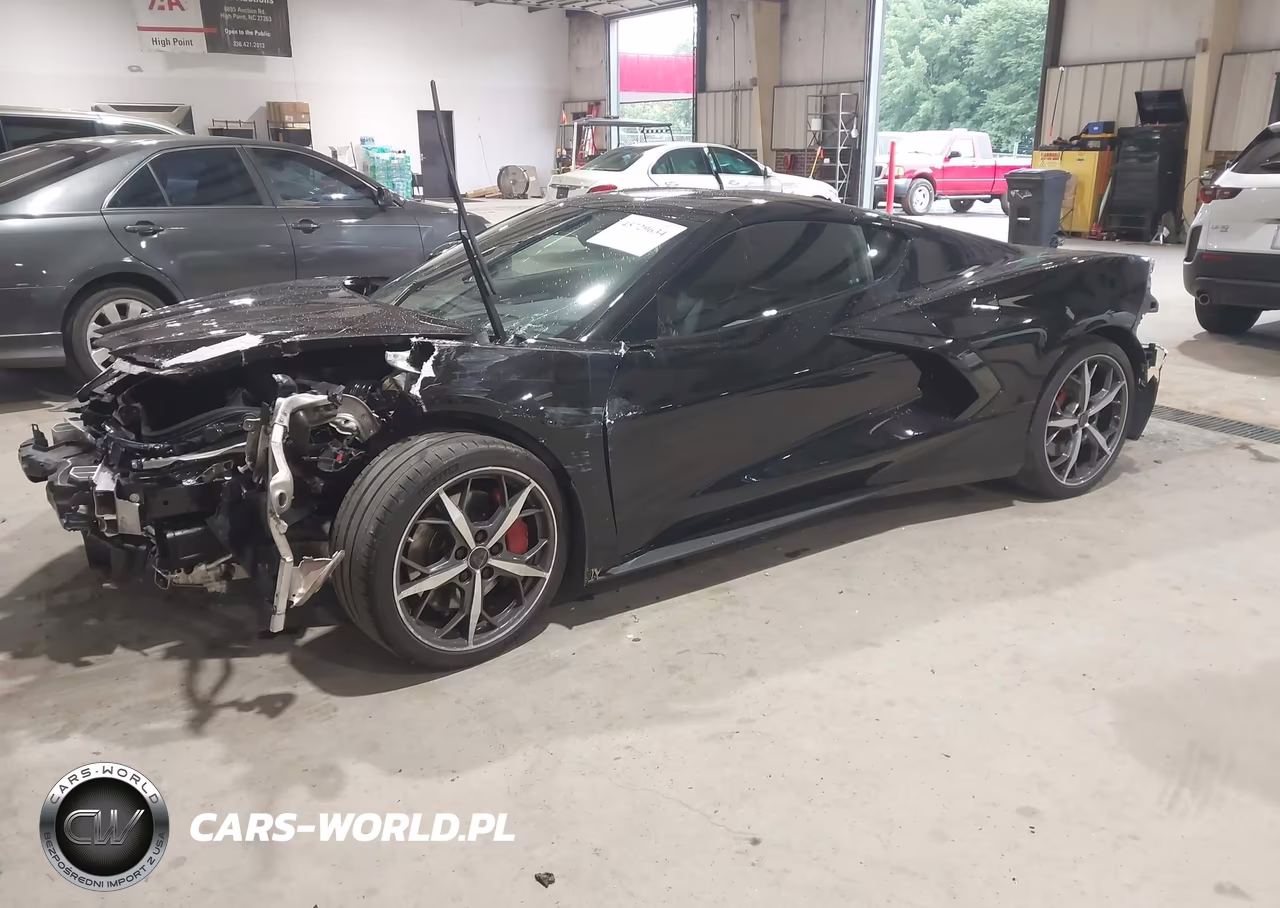 2021 Chevrolet Corvette Stingray Rwd 3Lt VIN:1G1YC2D46M5125900 - 2