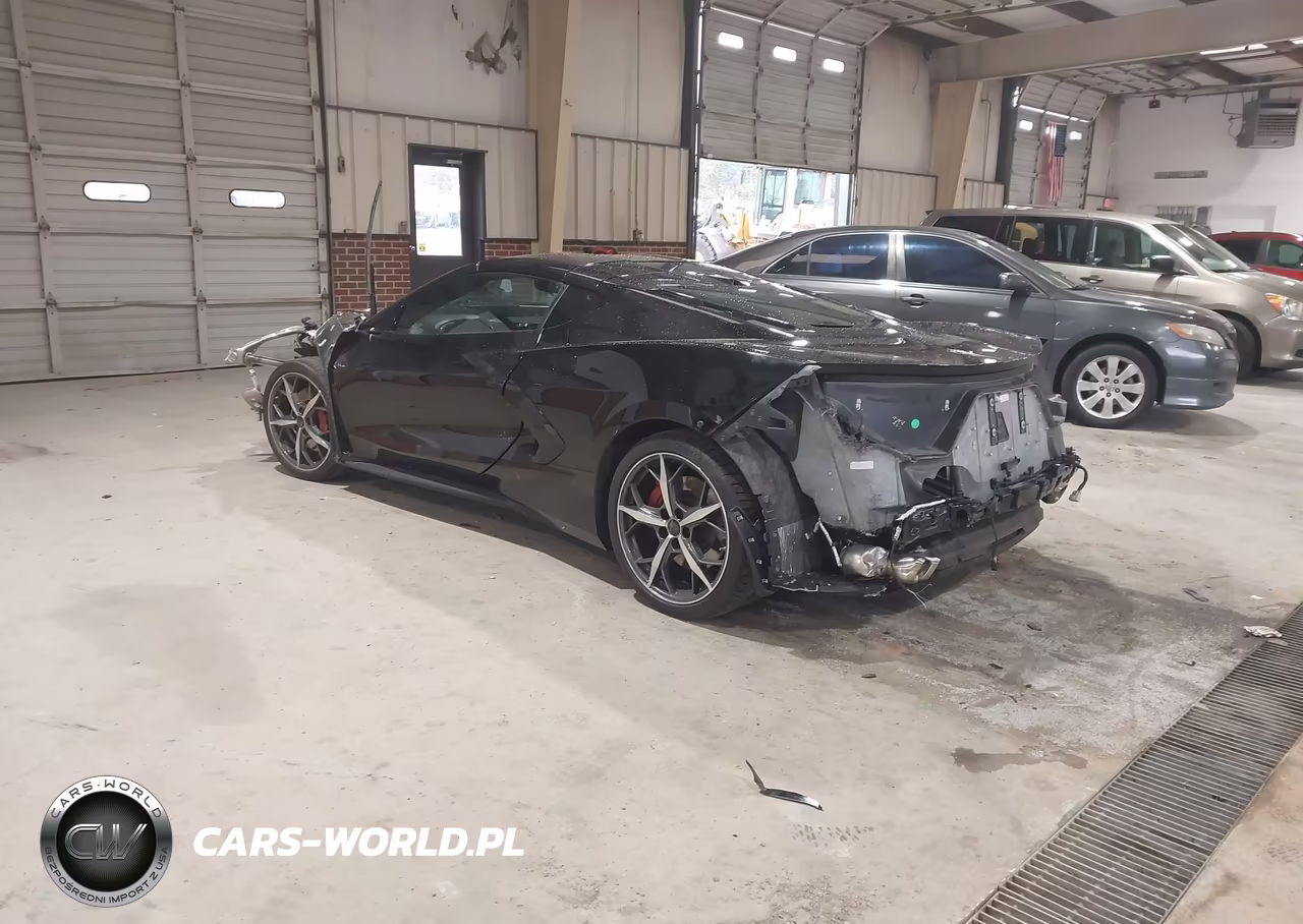 2021 Chevrolet Corvette Stingray Rwd 3Lt VIN:1G1YC2D46M5125900 - 3