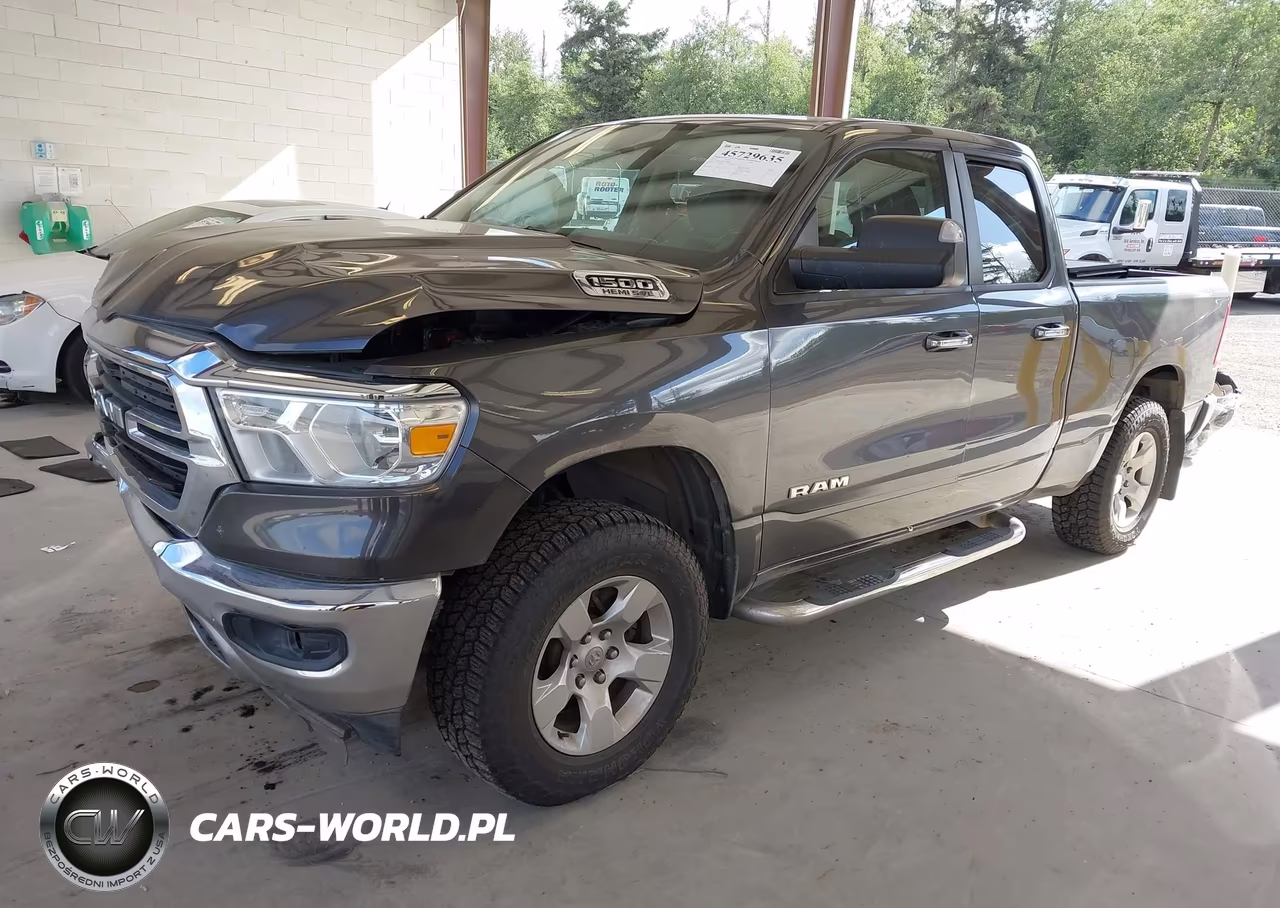 2019 Ram 1500 Big Horn-Lone Star 4X4 6'4 Box VIN:1C6SRFBT8KN640883 - 2