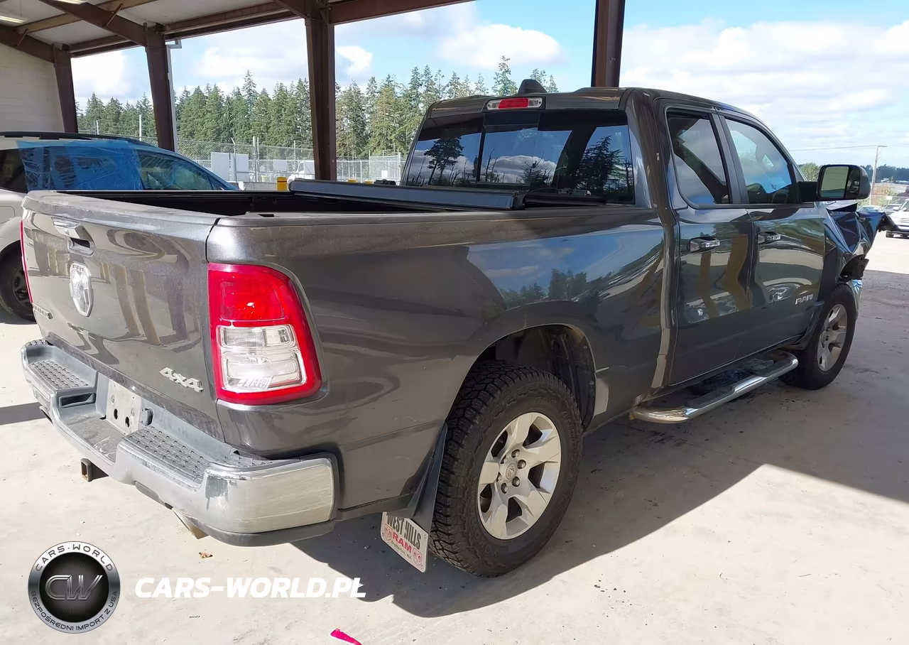 2019 Ram 1500 Big Horn-Lone Star 4X4 6'4 Box VIN:1C6SRFBT8KN640883 - 4