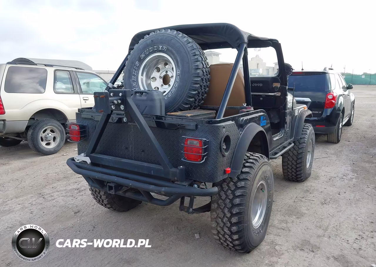 1988 Jeep Cj VIN:J6F83AH060525 - 4