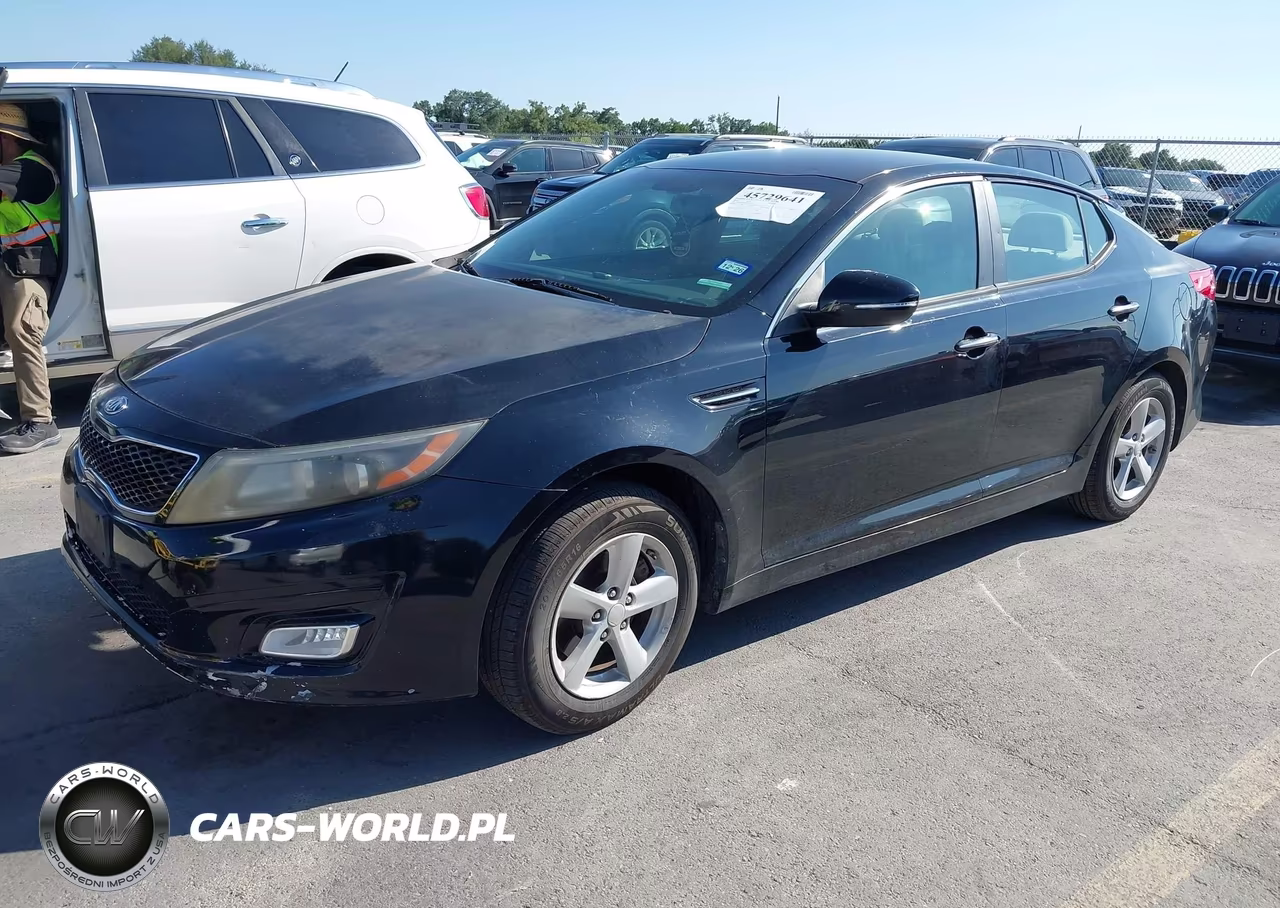 2014 Kia Optima Lx VIN:5XXGM4A77EG325207 - 2