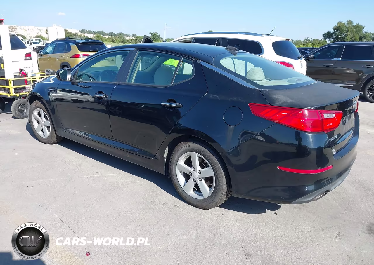 2014 Kia Optima Lx VIN:5XXGM4A77EG325207 - 3