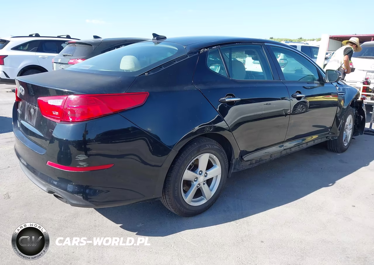 2014 Kia Optima Lx VIN:5XXGM4A77EG325207 - 4