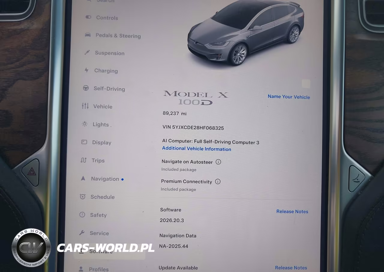 2017 Tesla Model X 100D-75D-90D VIN:5YJXCDE28HF068325 - 7