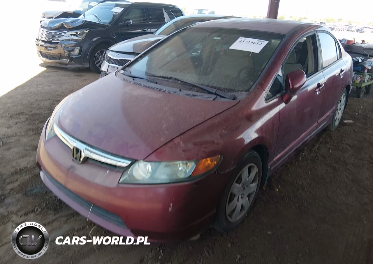 2008 Honda Civic Lx VIN:1HGFA16568L081551 - 2