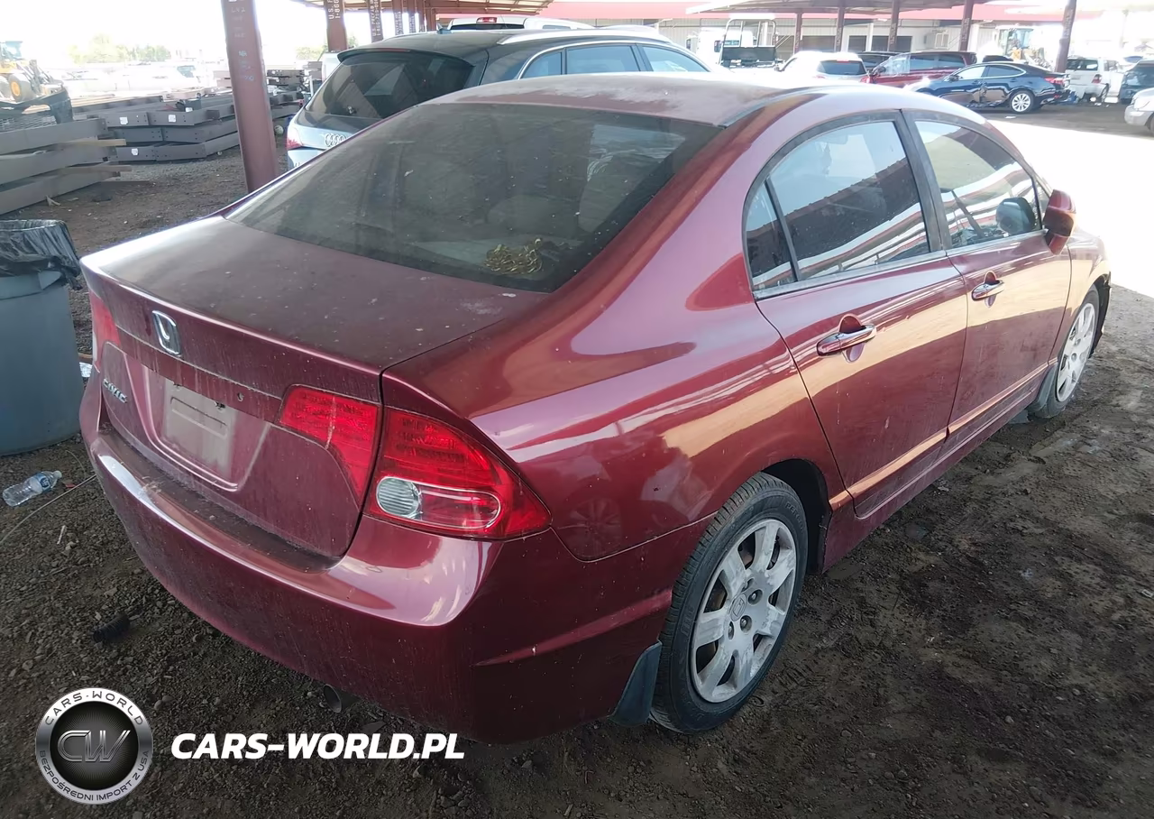 2008 Honda Civic Lx VIN:1HGFA16568L081551 - 4