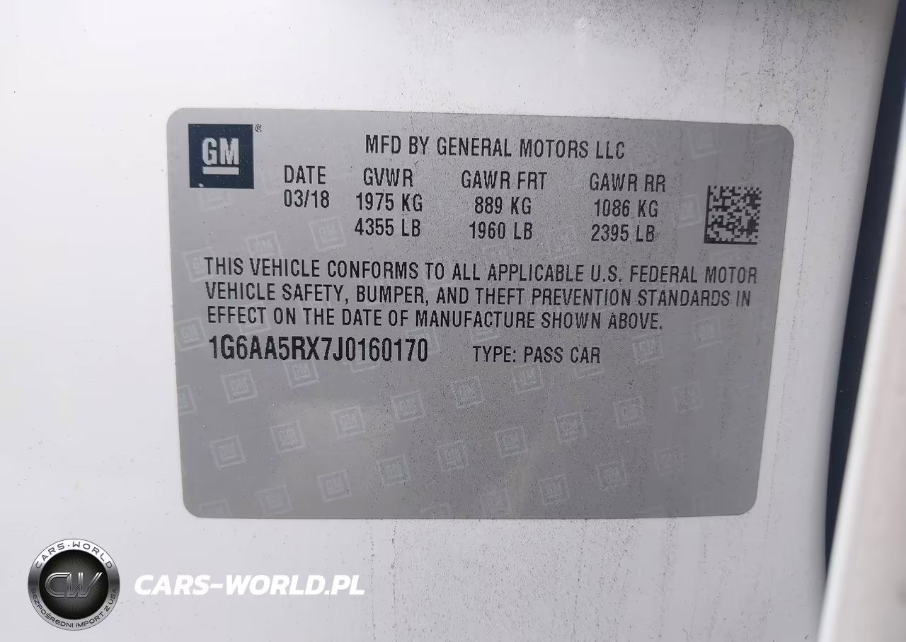 2018 Cadillac Ats Standard VIN:1G6AA5RX7J0160170 - 9