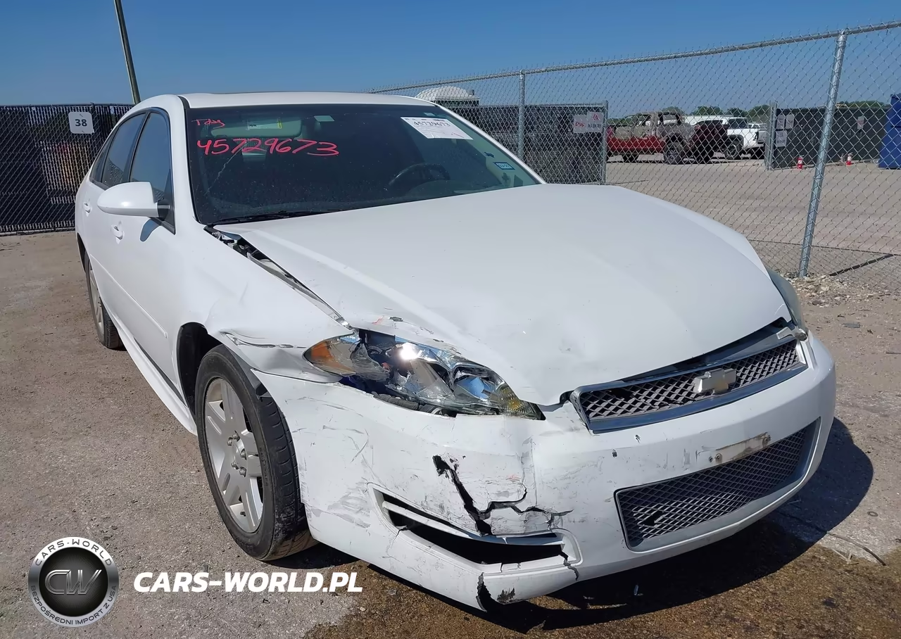 2013 Chevrolet Impala Lt VIN:2G1WG5E37D1126350 - 1