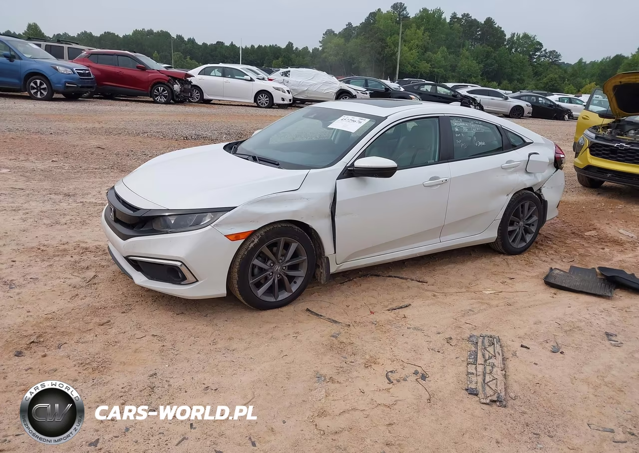 2019 Honda Civic Ex-L VIN:19XFC1F72KE012124 - 2