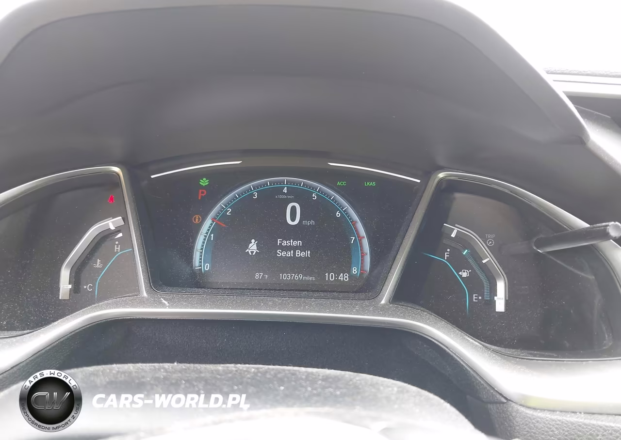 2019 Honda Civic Ex-L VIN:19XFC1F72KE012124 - 7