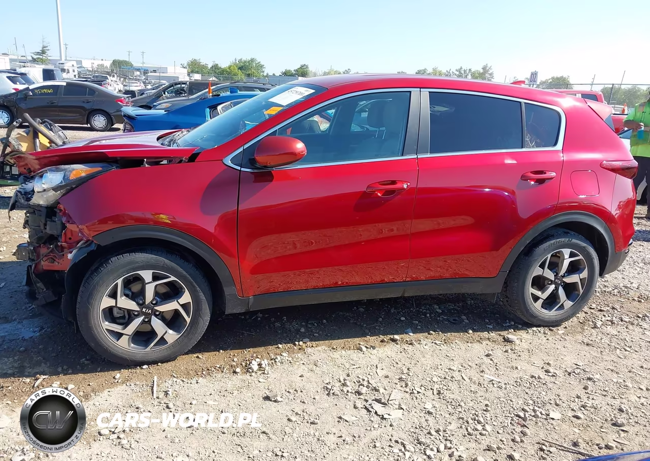 2021 Kia Sportage Lx VIN:KNDPM3AC0M7853881 - 15