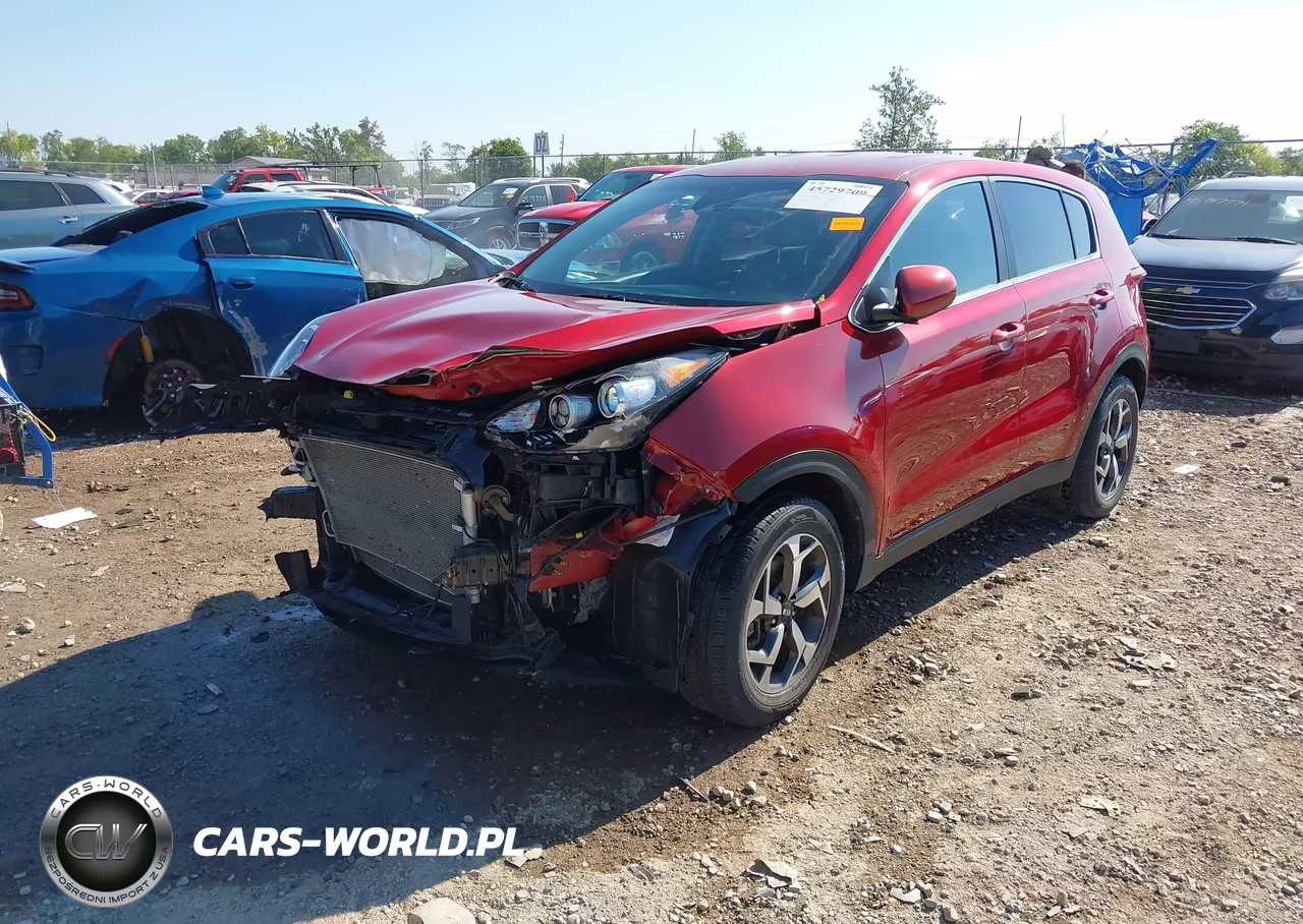 2021 Kia Sportage Lx VIN:KNDPM3AC0M7853881 - 2