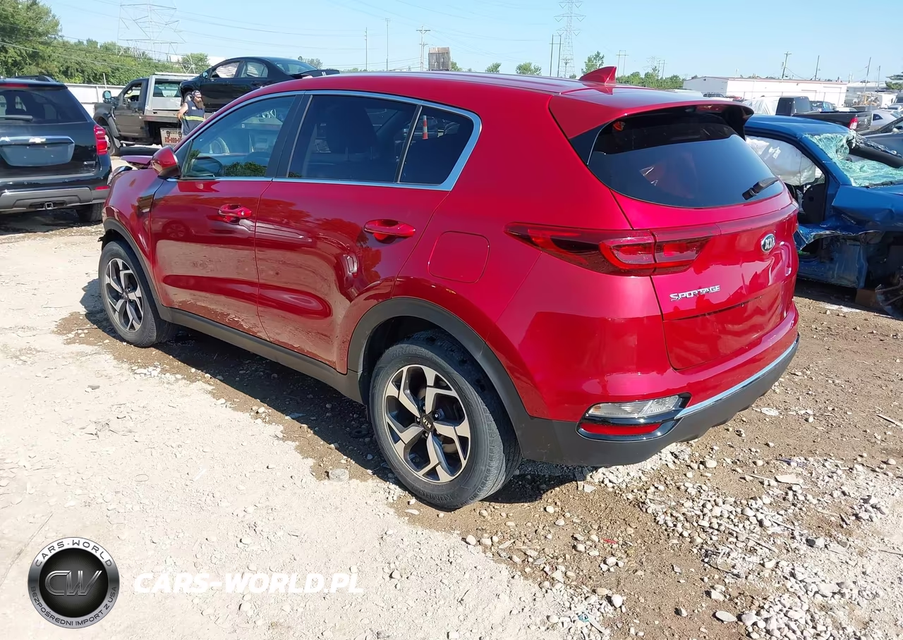 2021 Kia Sportage Lx VIN:KNDPM3AC0M7853881 - 3