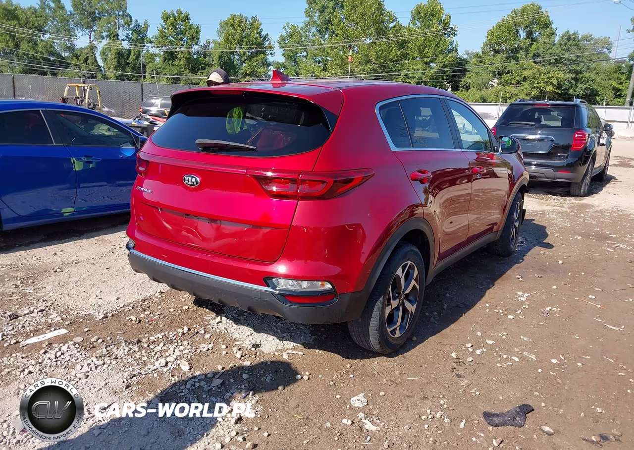 2021 Kia Sportage Lx VIN:KNDPM3AC0M7853881 - 4